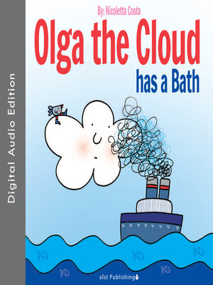 cover image of Olga the Cloud has a Bath